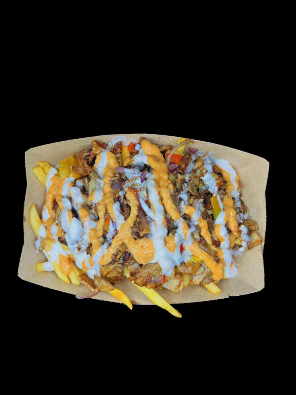 FRIES WITH DONER KEBAB